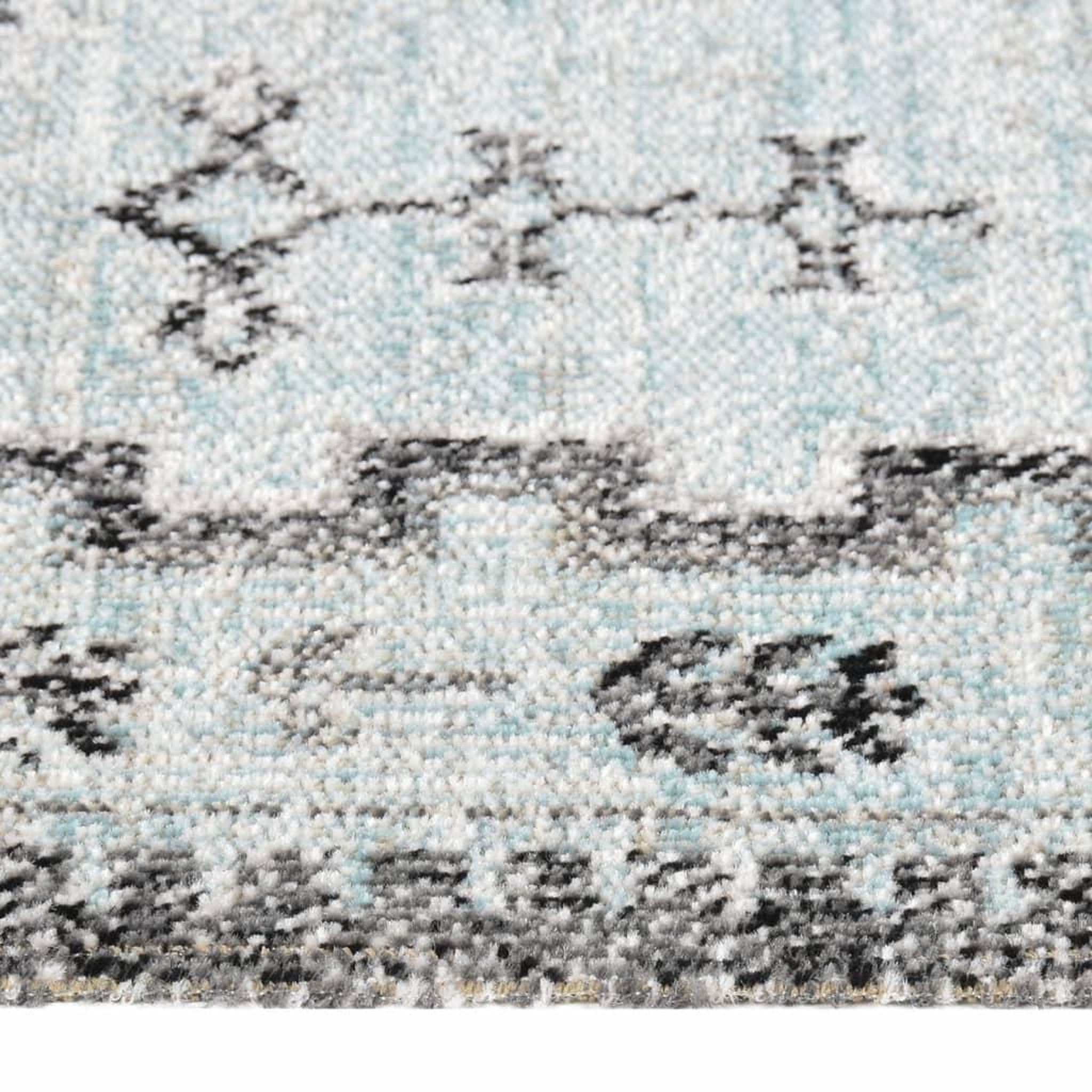 Voir la diapositive 4 : VIDAXL Tapis a tissage plat d'exterieur 80x250 cm Vert et gris