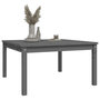 Voir la diapositive 4 : VIDAXL Table de jardin gris 82,5x82,5x45 cm bois massif de pin