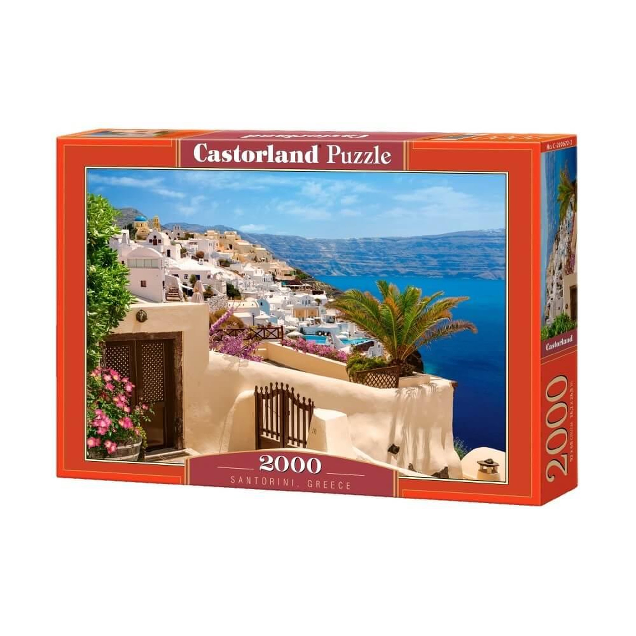 Voir la diapositive 2 : Castorland Puzzle 2000 pièces : Santorin, Grèce
