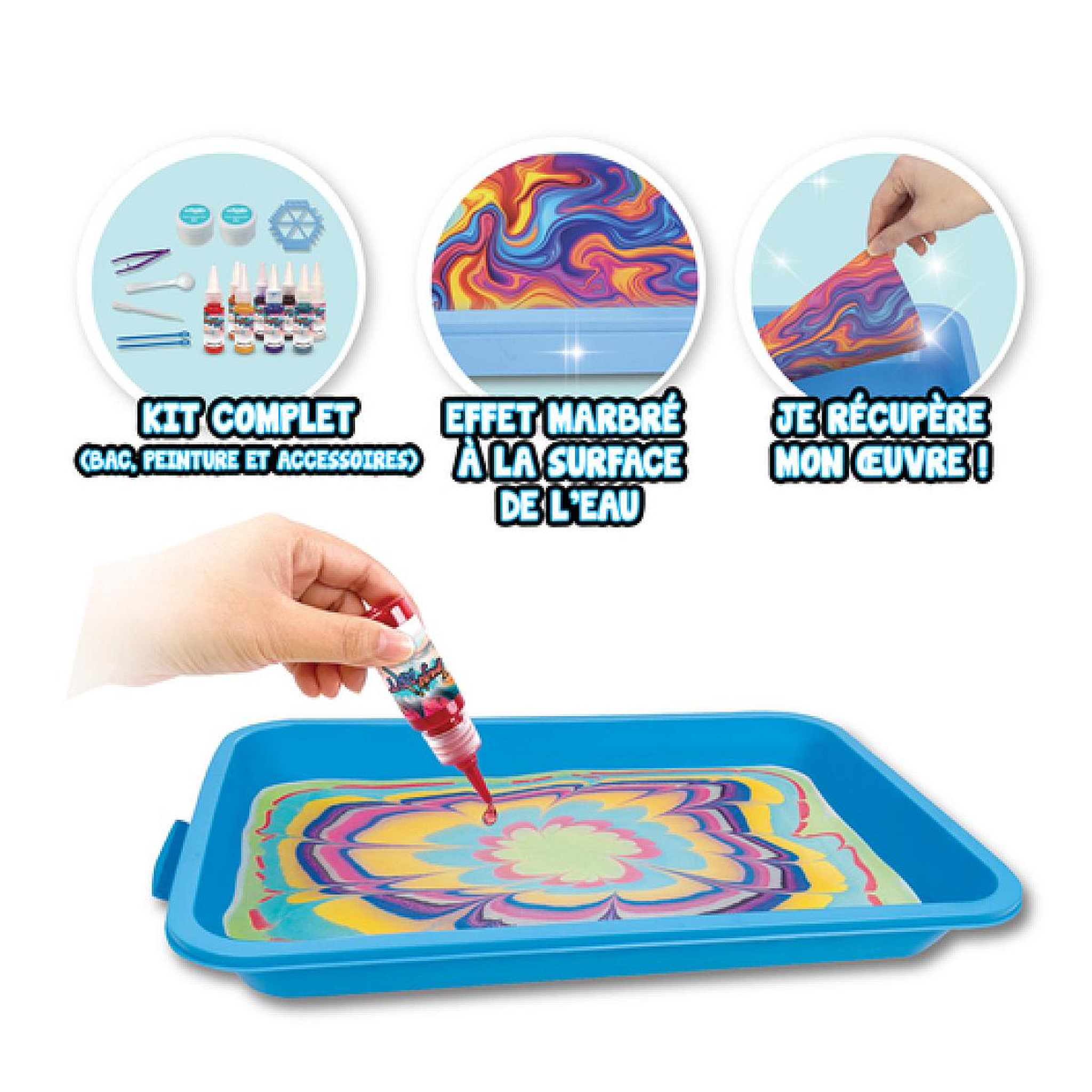 SILVERLIT Coffret creatif Marbling studio