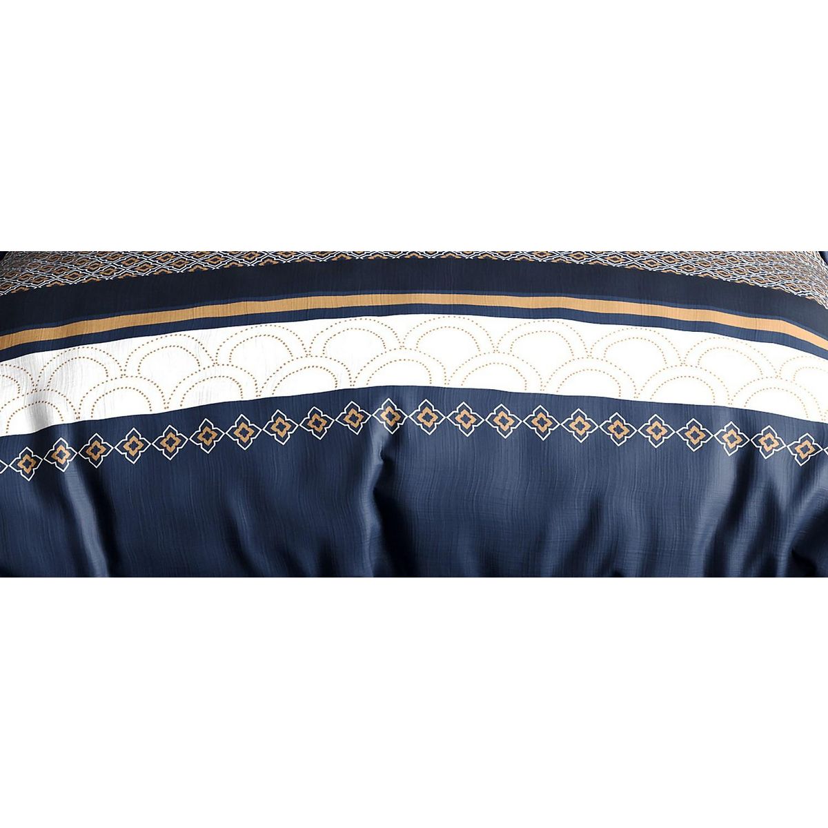 ATELIER DU COTON Parure housse de couette 100% coton 57fils kalypso