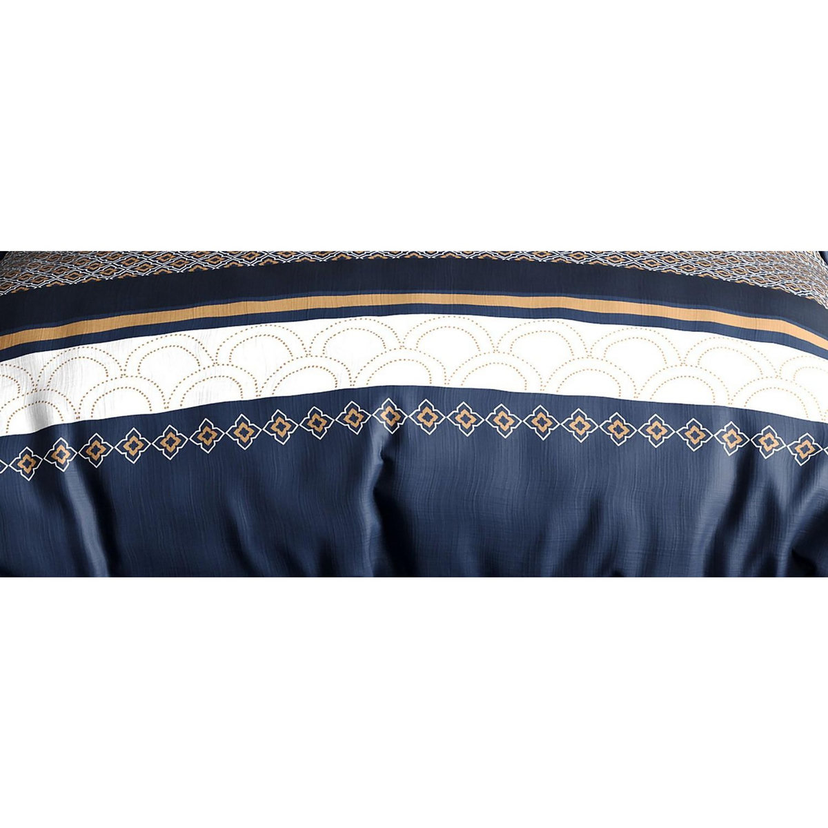 ATELIER DU COTON Parure housse de couette 100% coton 57fils kalypso