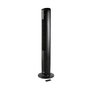 Voir la diapositive 1 : Domo Ventilateur colonne - DOMO - 50 W - Eclairage d'ambiance - Oscillation large - 5 vitesses - Télécommande incl
