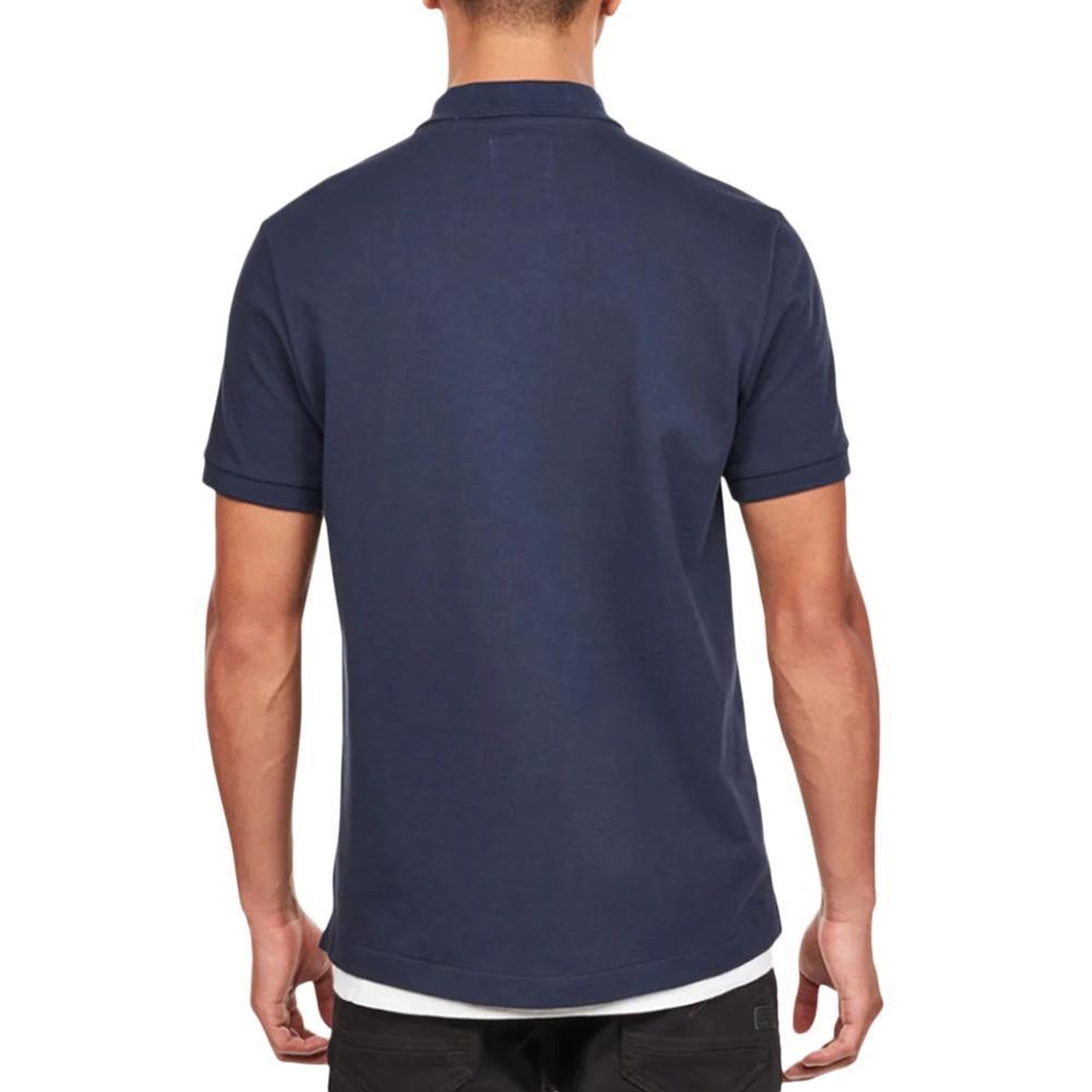 Voir la diapositive 2 : G-Star Raw Polo Marine Homme G-Star Dunda