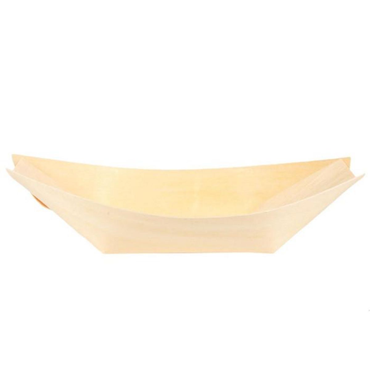 Paris Prix Lot de 24 Barquettes Carton  Bateau  13cm Naturel