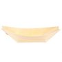 Voir la diapositive 2 : Paris Prix Lot de 24 Barquettes Carton  Bateau  13cm Naturel