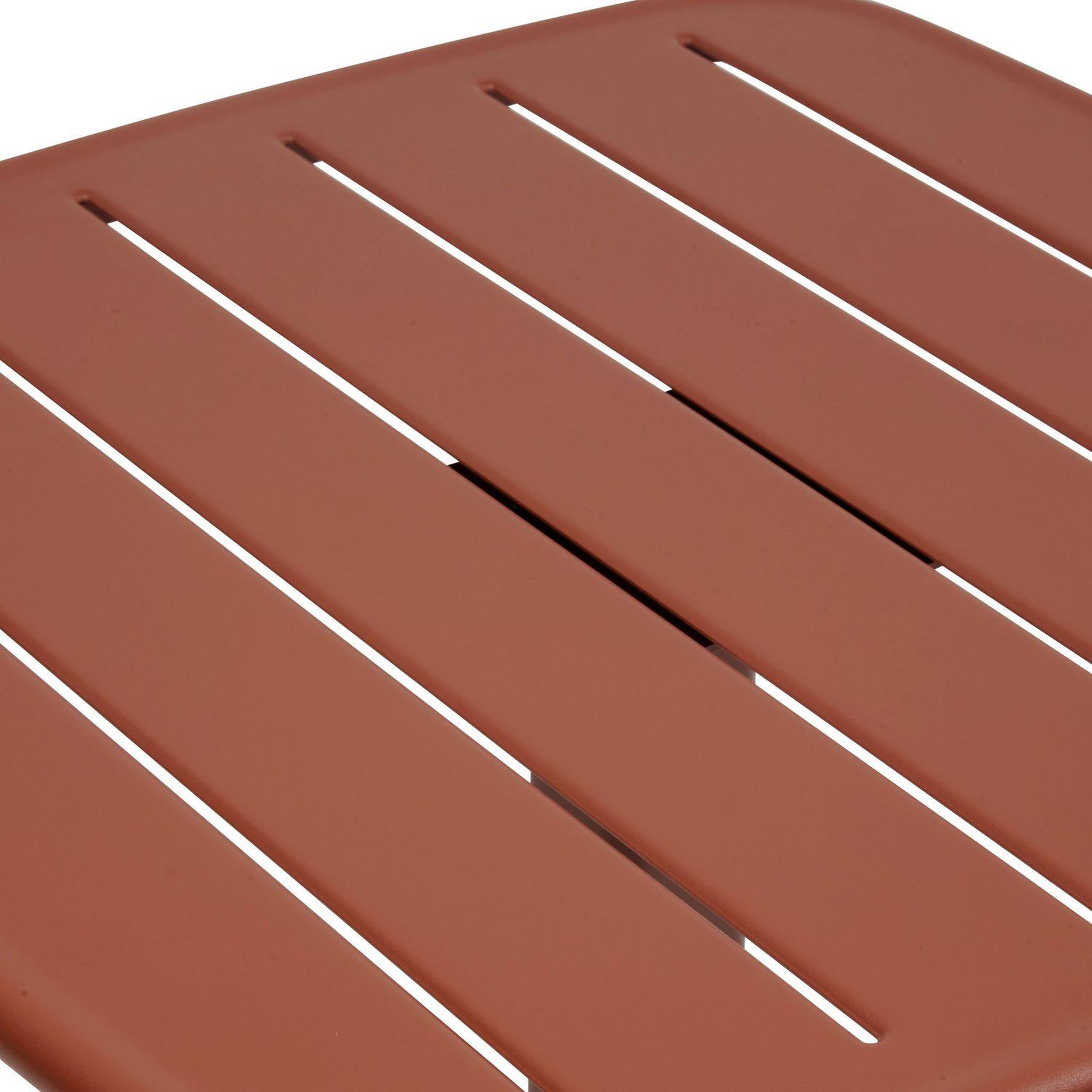 Voir la diapositive 3 : HESPERIDE Table de jardin carrée 2 places ALEGORIA