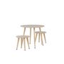 Voir la diapositive 3 : Paris Prix Table & 2 Tabourets Enfant  Kids  60cm Naturel