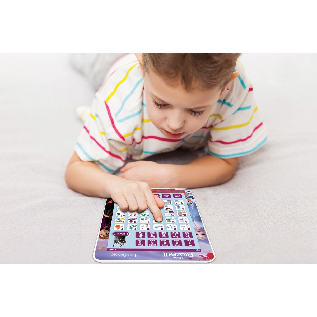 LEXIBOOK Tablette éducative Reine des Neiges EN/FR