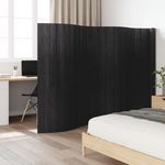 VIDAXL Cloison de separation gris 165x600 cm bambou