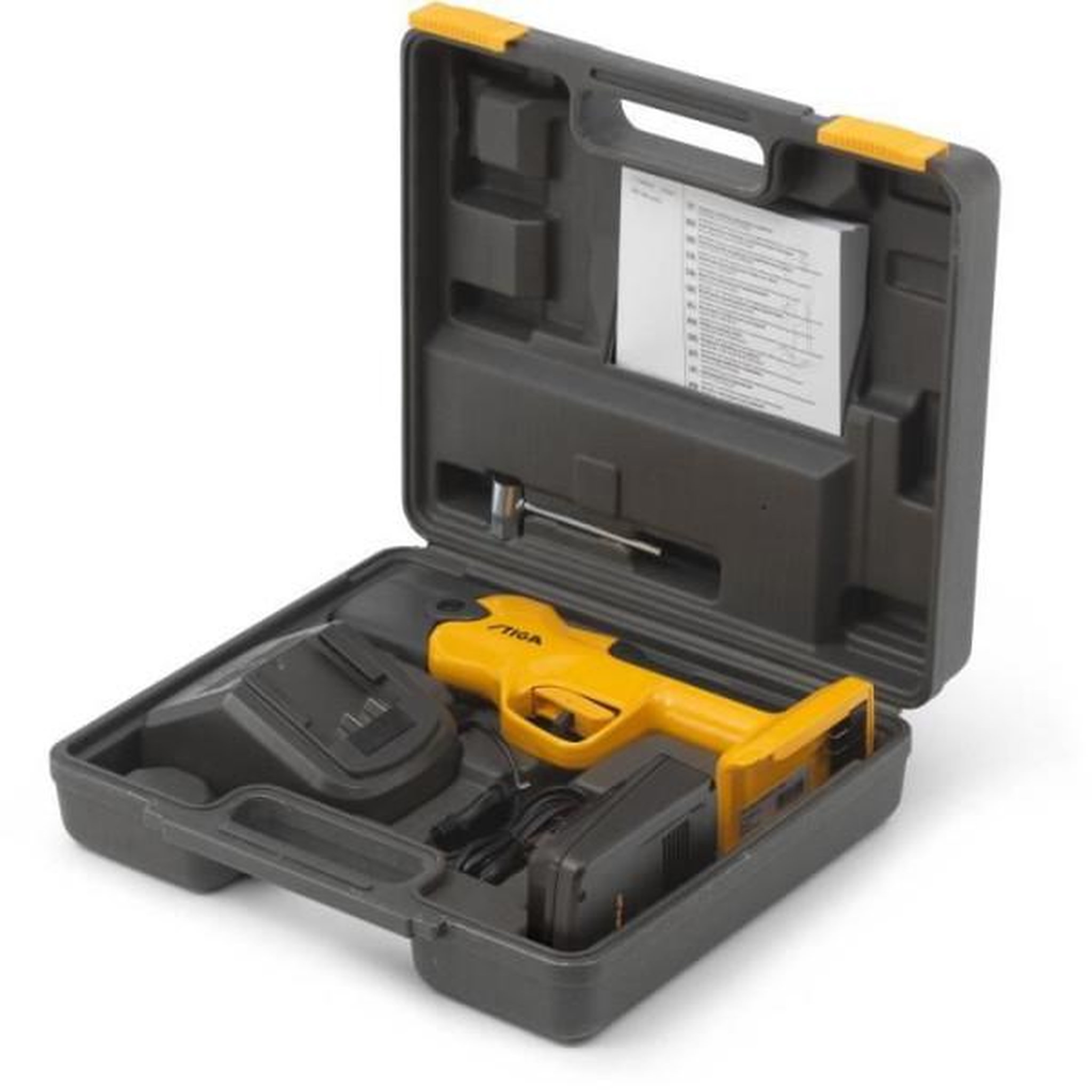 Voir la diapositive 3 : MARKET24 Sécateur stiga sc 100e kit