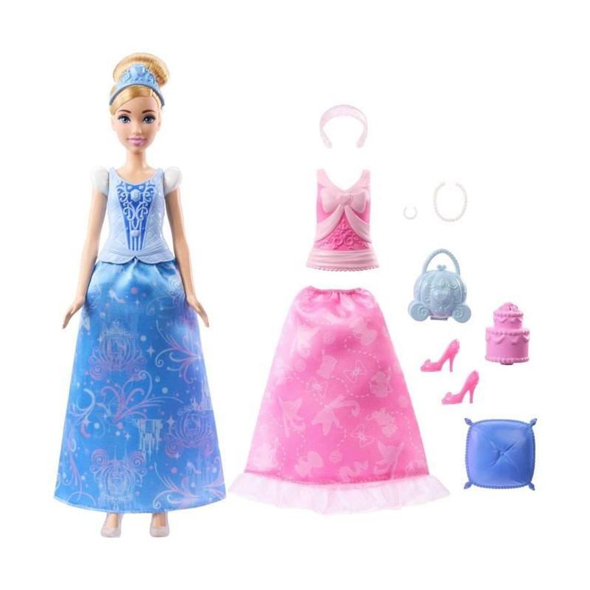 Voir la diapositive 2 : DISNEY PRINCESS CENDRILLON ET TENUES