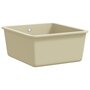 Voir la diapositive 4 : VIDAXL Evier de cuisine Granit Seul lavabo Beige