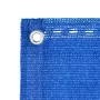 VIDAXL Ecran de balcon Bleu 75x600 cm PEHD