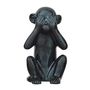 Voir la diapositive 1 : Paris Prix Statuette Déco  Singe  28cm Noir