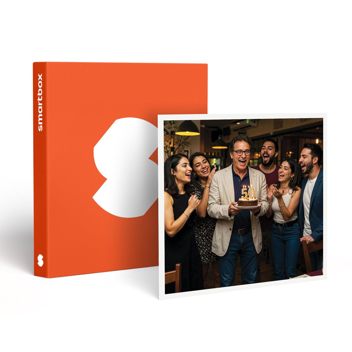 Smartbox Joyeux anniversaire ! Pour les 50 ans d'un homme - Coffret Cadeau Multi-thèmes