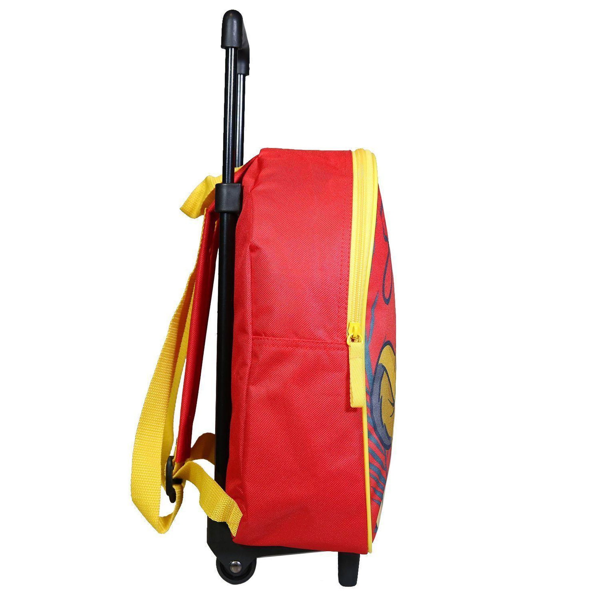 Voir la diapositive 3 : Bagtrotter BAGTROTTER Sac à dos à roulettes 31 cm Disney Le Roi Lion Simba Rouge
