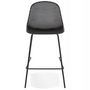 Voir la diapositive 2 : Paris Prix Tabouret de Bar Design  Braddock  96cm Noir