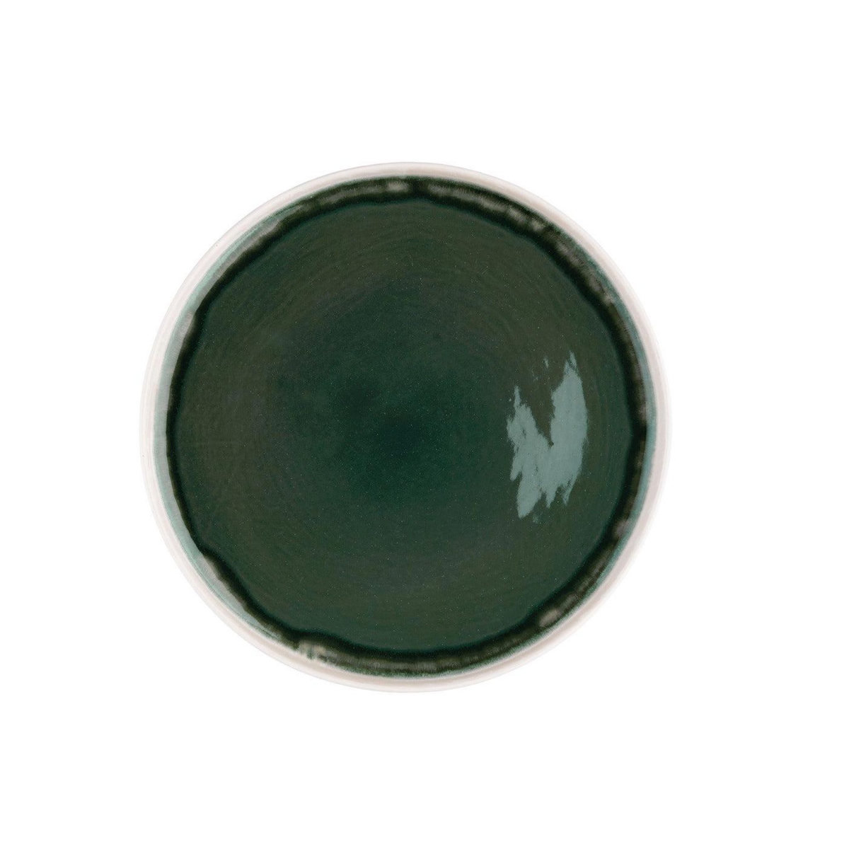 BJORN Assiette OXYGEN Ø27cm - 6 pièces - Vert de gris