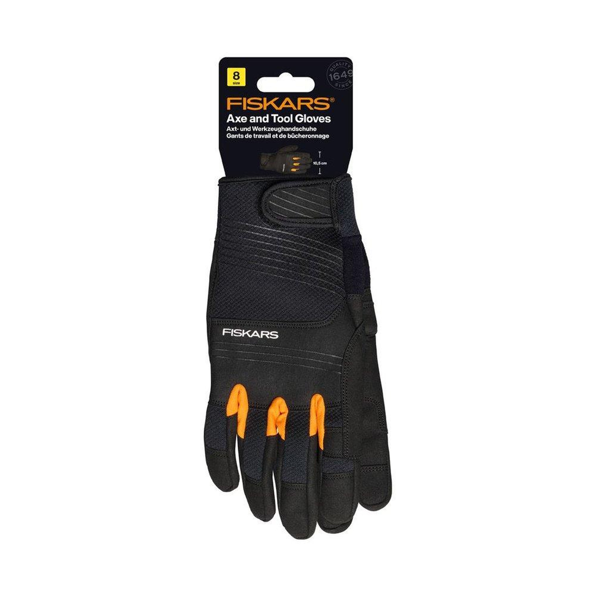 Fiskars Gants de travail pour haches et outils, taille 8