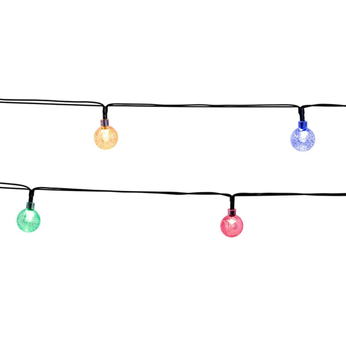 Lumisky Guirlande globe multicolore FESTY Multicolore Plastique 5.8M