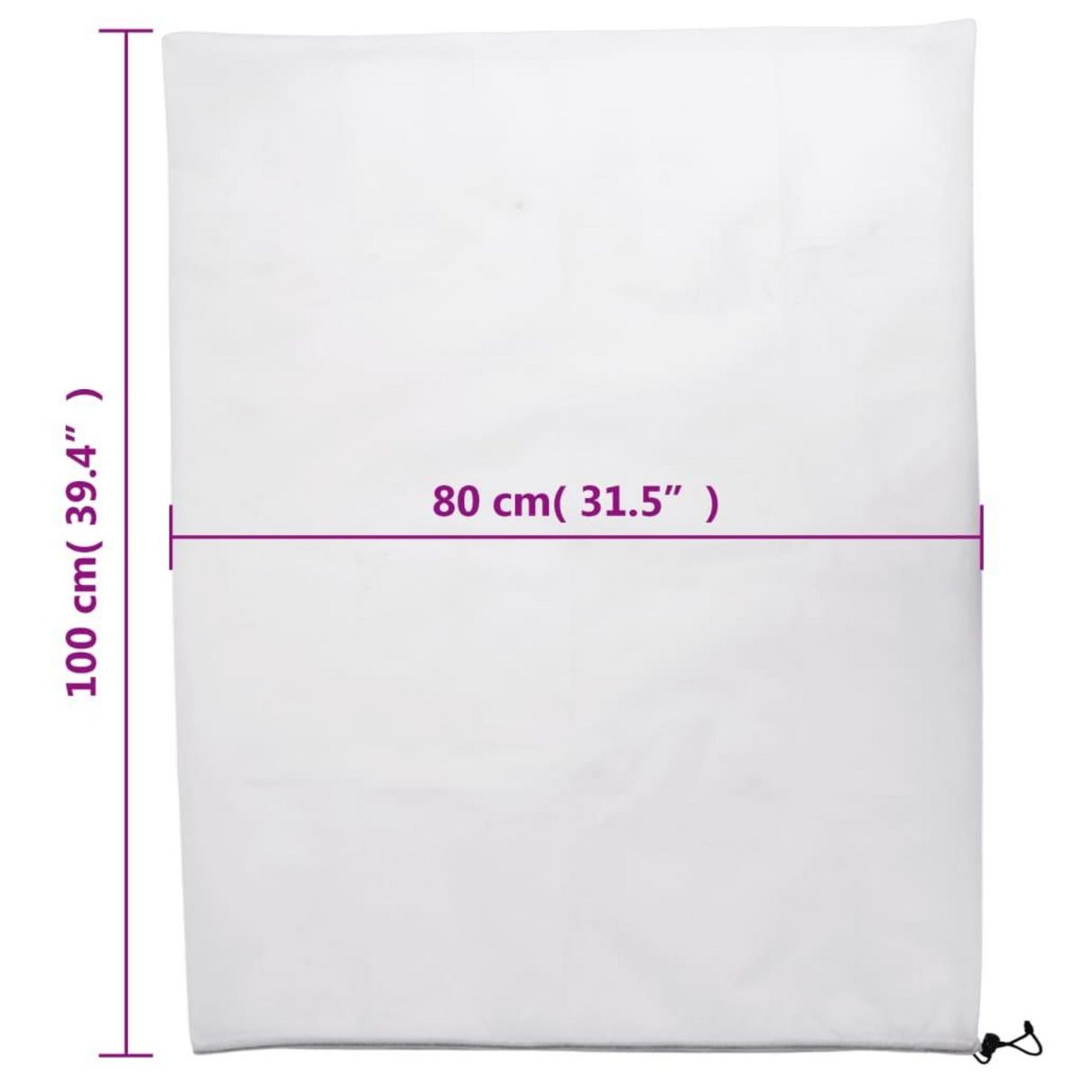 VIDAXL Housses de protection pour plantes avec cordon de serrage 12pcs