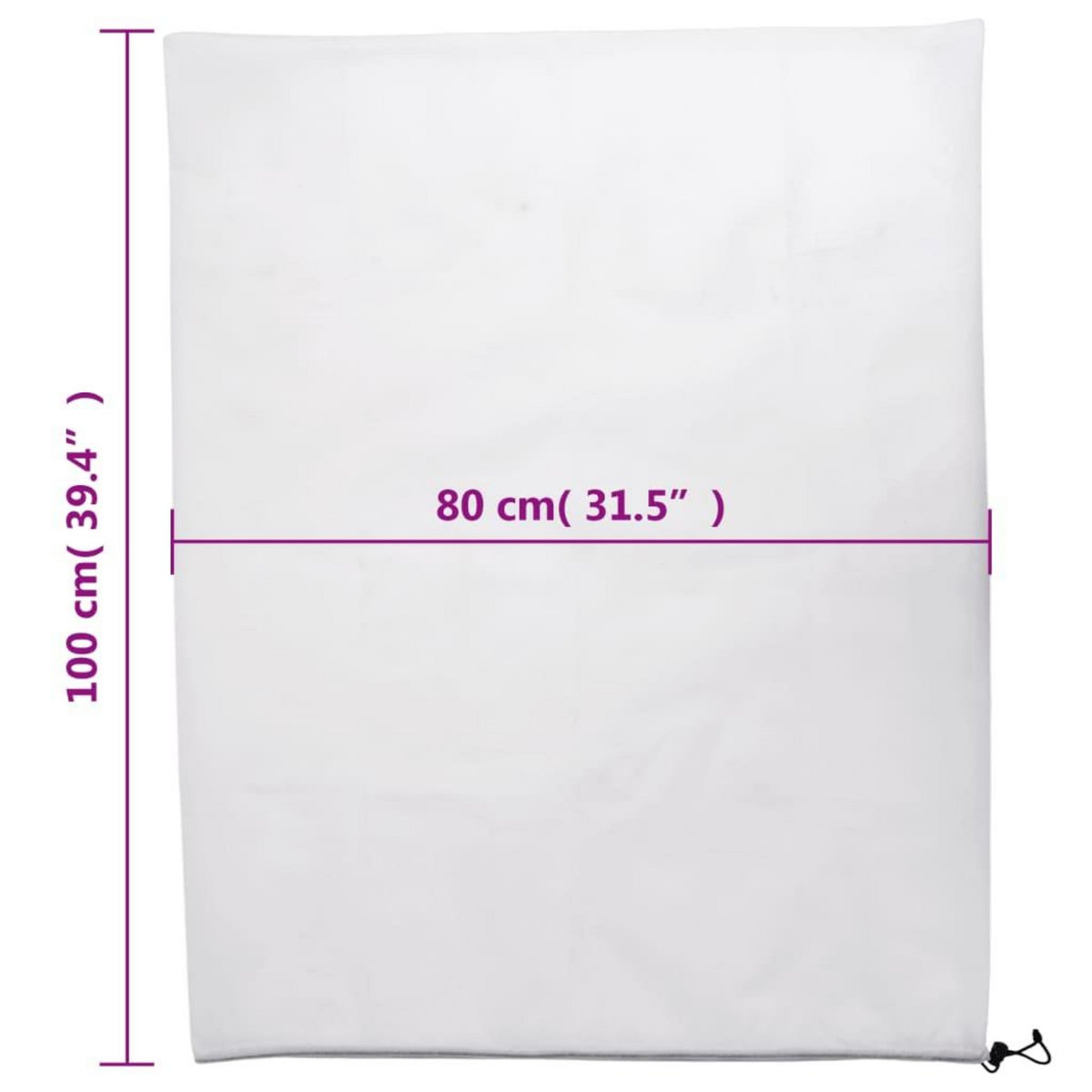 VIDAXL Housses de protection pour plantes avec cordon de serrage 12pcs