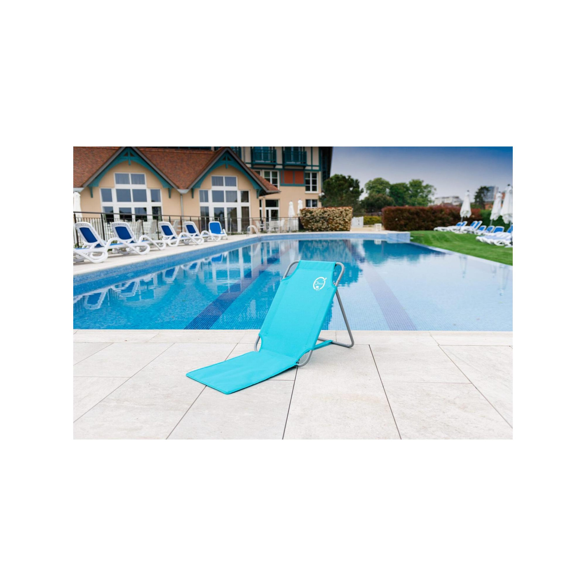 Voir la diapositive 2 : O'Beach Lot de 2 chaises dossiers de plage pliables - o'beach - dimensions : 45 x 163 x 44 cm