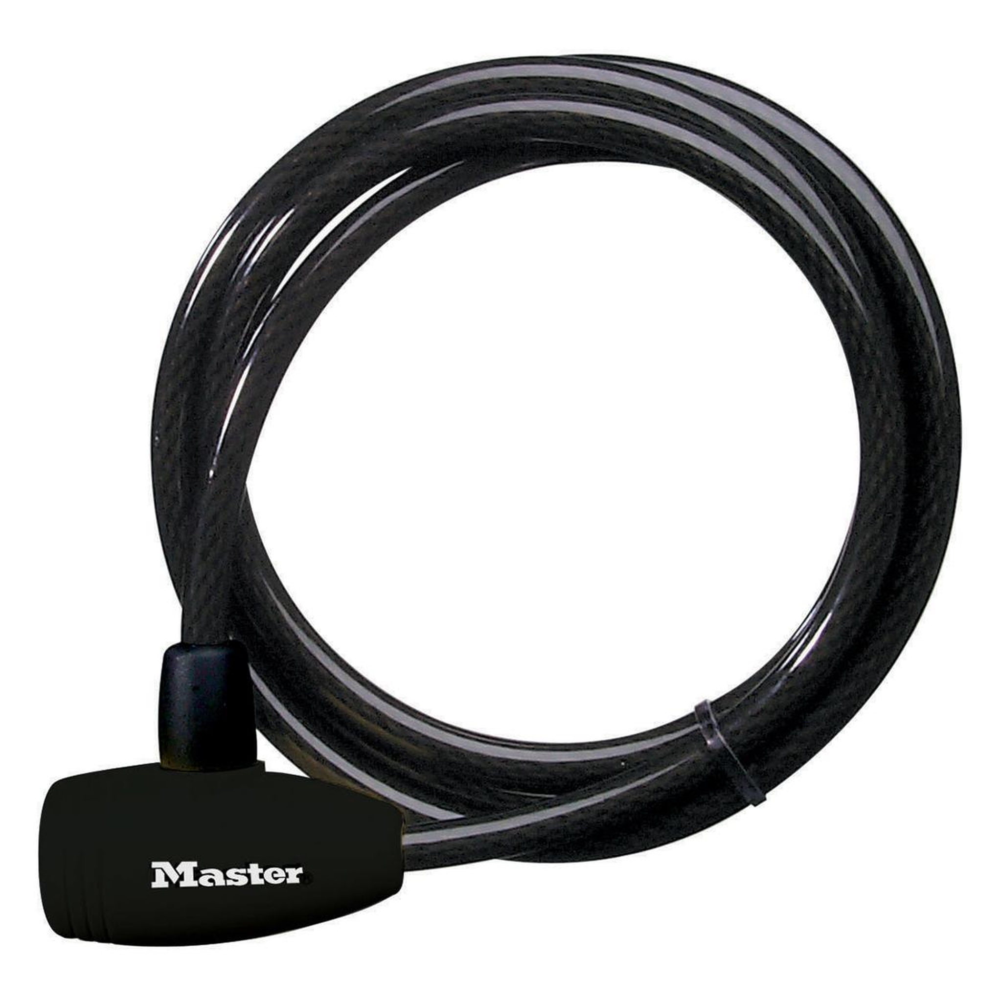 Master lock 8154eurd cable antivol vélo avec serrure à clé, 1,8 m câble