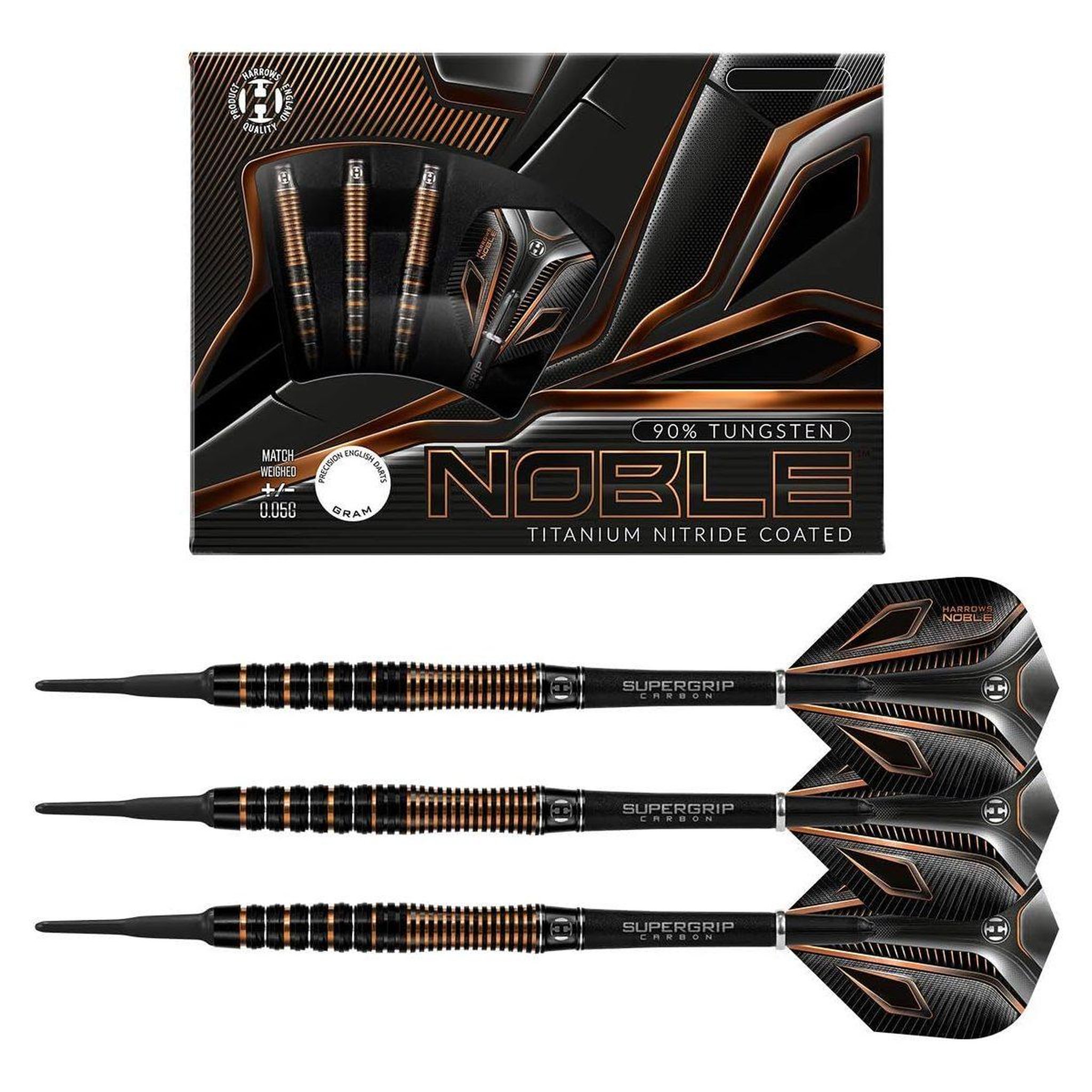 Harrows Fléchettes noble 90 soft 21g r
