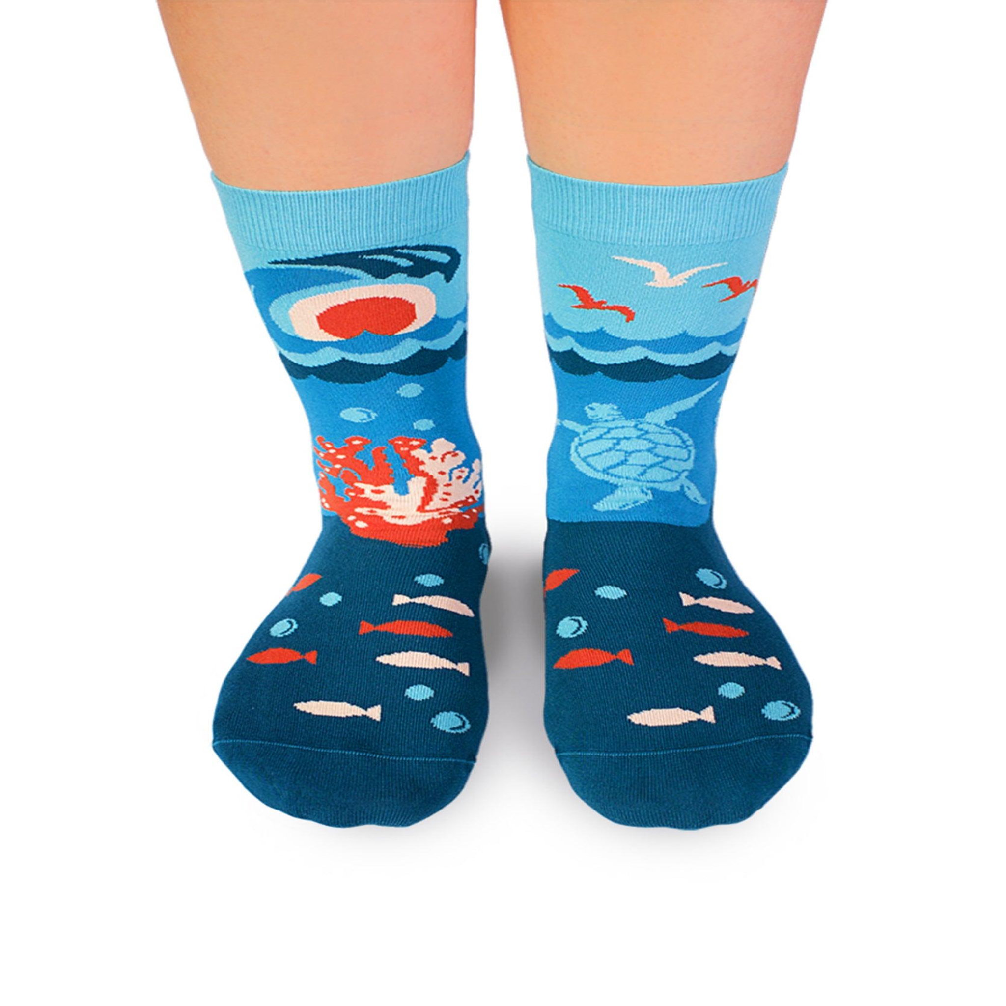 PIRIN HILL Chaussettes arty océan - turquoises