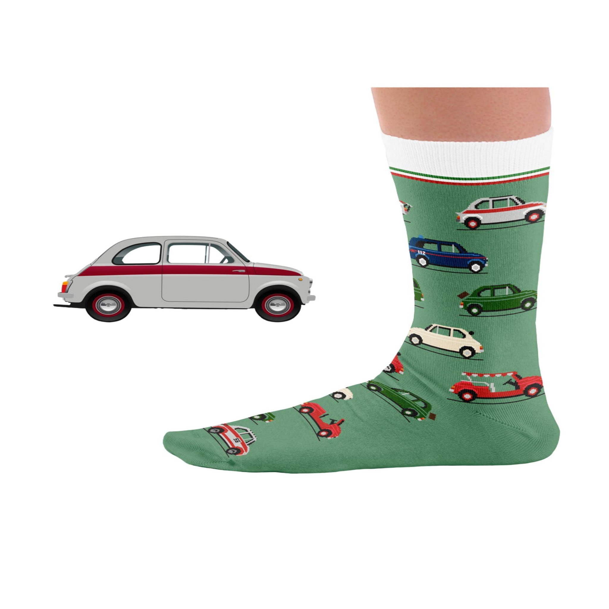 Voir la diapositive 3 : SOCK AFFAIRS Chaussettes fiat 500