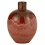 Paris Prix Vase Ovale en Céramique  Aline  46cm Rouge