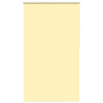 VIDAXL Store enrouleur occultant jaune largeur du tissu 131,6 cm