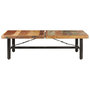 Voir la diapositive 2 : VIDAXL Table basse 142x90x42 cm Bois de recuperation massif