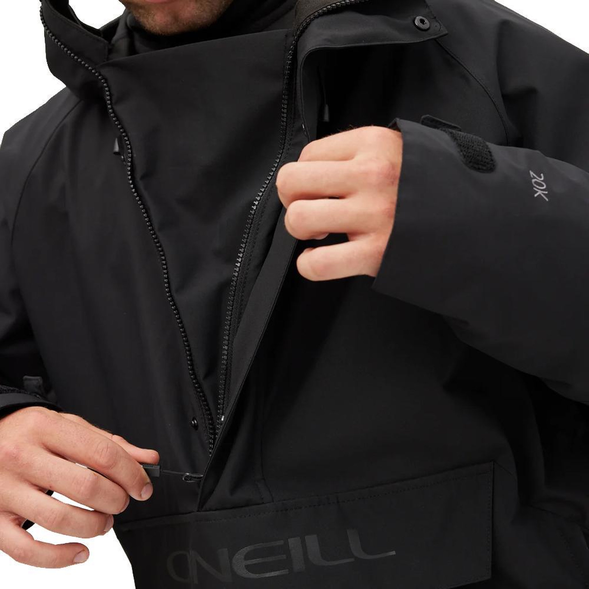 Voir la diapositive 5 : O'NEILL Manteaux de ski noir homme o'neill o'riginals