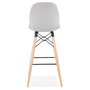 Voir la diapositive 5 : Paris Prix Tabouret de Bar Scandinave  Jelena  111cm Gris