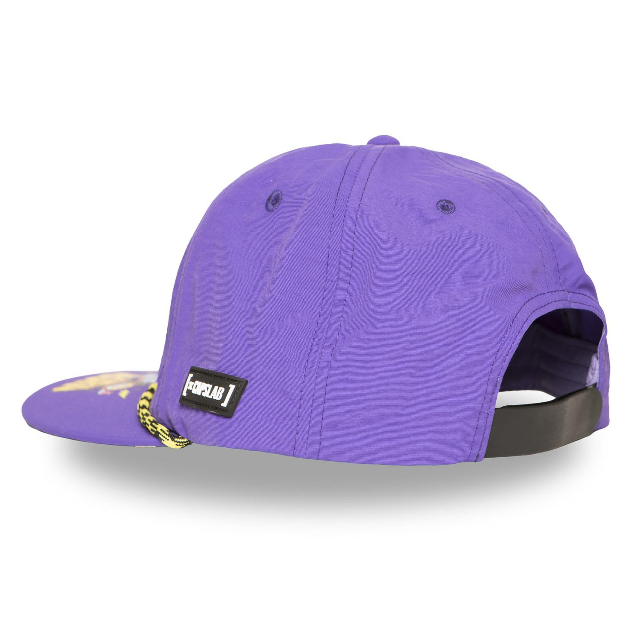 Voir la diapositive 5 : CAPSLAB Casquette flat avec cordelette looney tunes destined to crash