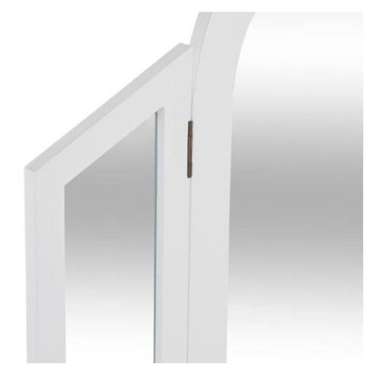 ATMOSPHERA Coiffeuse Moderne  Aurell  128cm Blanc