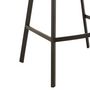 Voir la diapositive 6 : Paris Prix Chaise de Bar Design  Olivier  95cm Gris Foncé