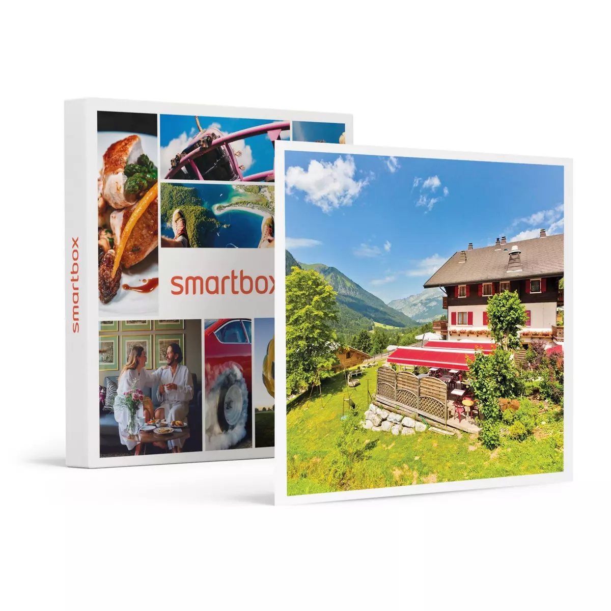 Smartbox Séjour de 2 jours dans les Alpes avec dîner 4 plats - Coffret Cadeau Séjour
