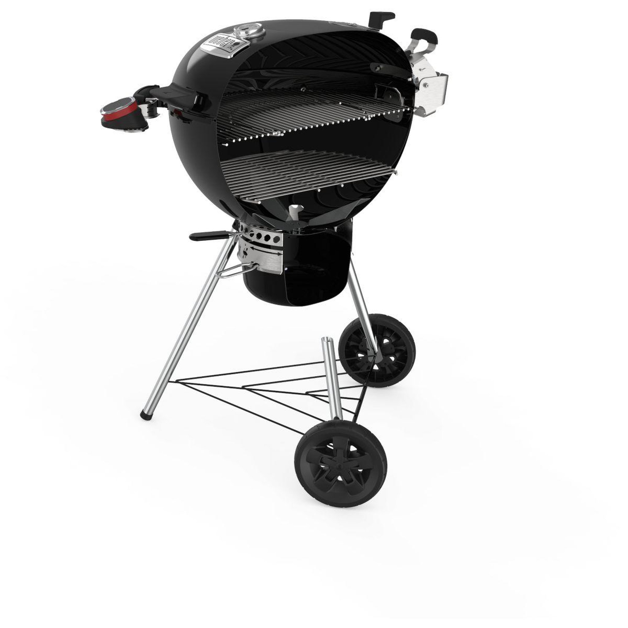 Voir la diapositive 3 : Weber Barbecue charbon master-touch gbs premium e-5770 charcoal