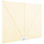 Voir la diapositive 5 : VIDAXL Auvent lateral pliable de terrasse Creme 300 x 150 cm