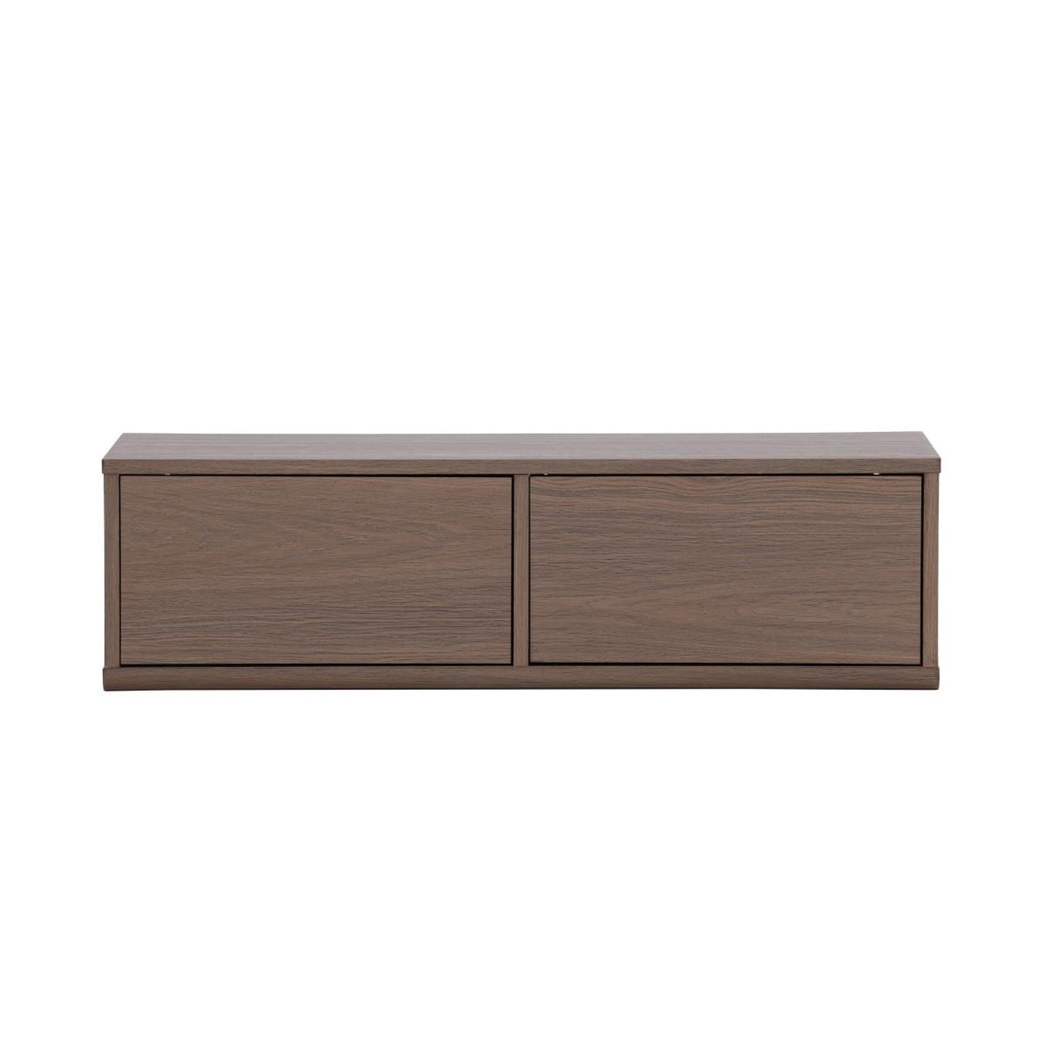Voir la diapositive 4 : Paris Prix Meuble tv 2 tiroirs  dragh  100cm moka