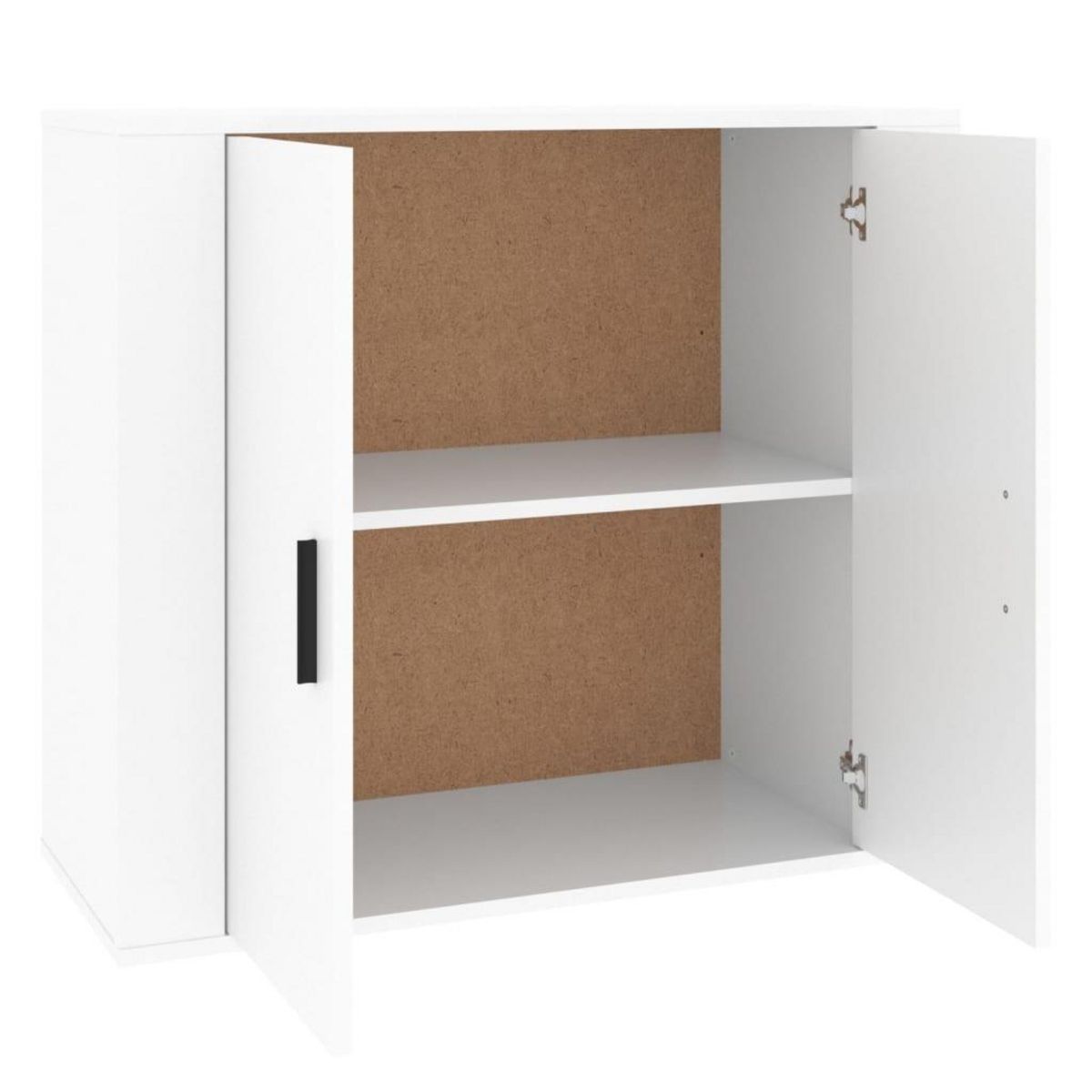 VIDAXL Buffet Blanc 80x33x70 cm Bois d'ingenierie