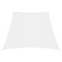Voir la diapositive 1 : VIDAXL Voile de parasol Tissu Oxford trapeze 3/5x4 m Blanc