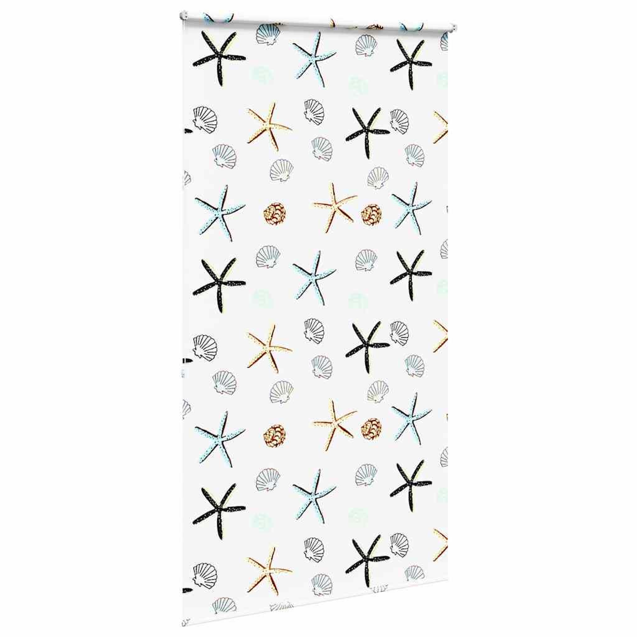 Voir la diapositive 4 : VIDAXL Store enrouleur de douche 140x240 cm largeur du tissu 136 cm