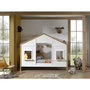 Voir la diapositive 2 : Lit cabane 90x200cm JOEY