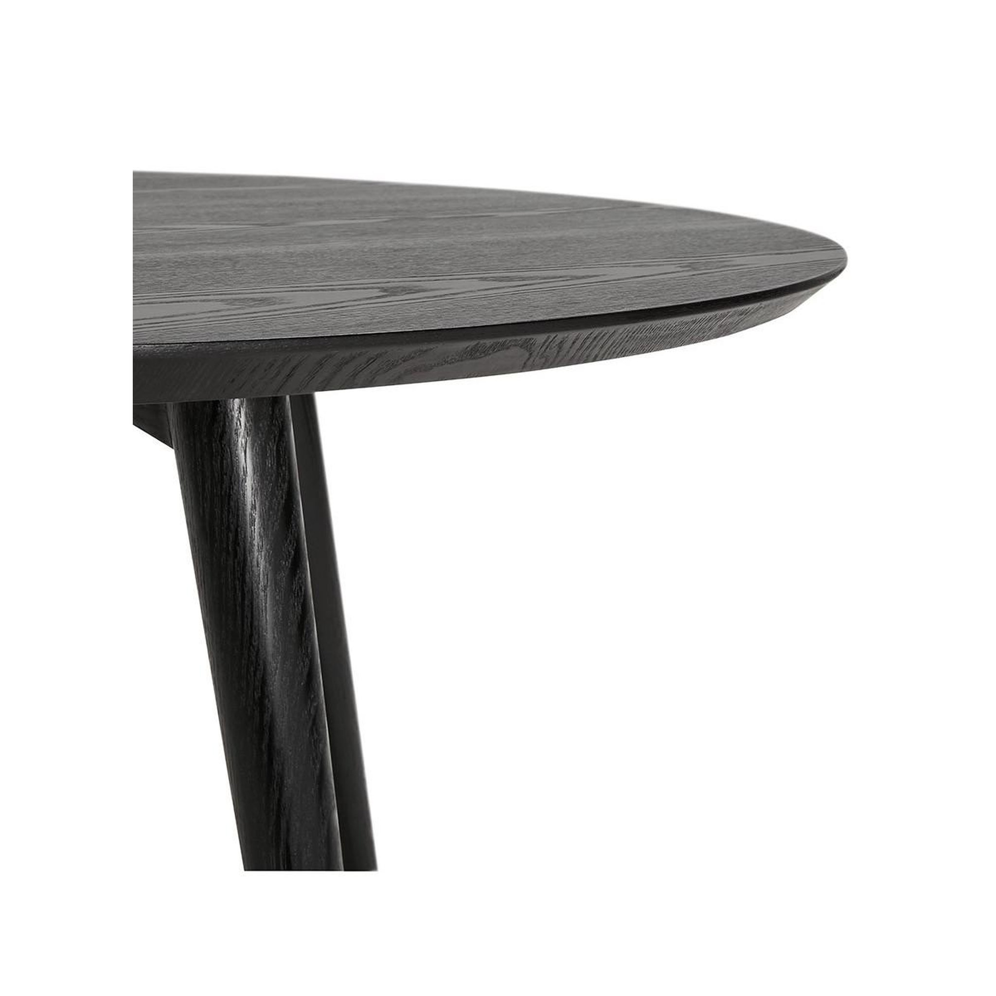 Voir la diapositive 4 : Paris Prix Table de repas  lund  120cm noir