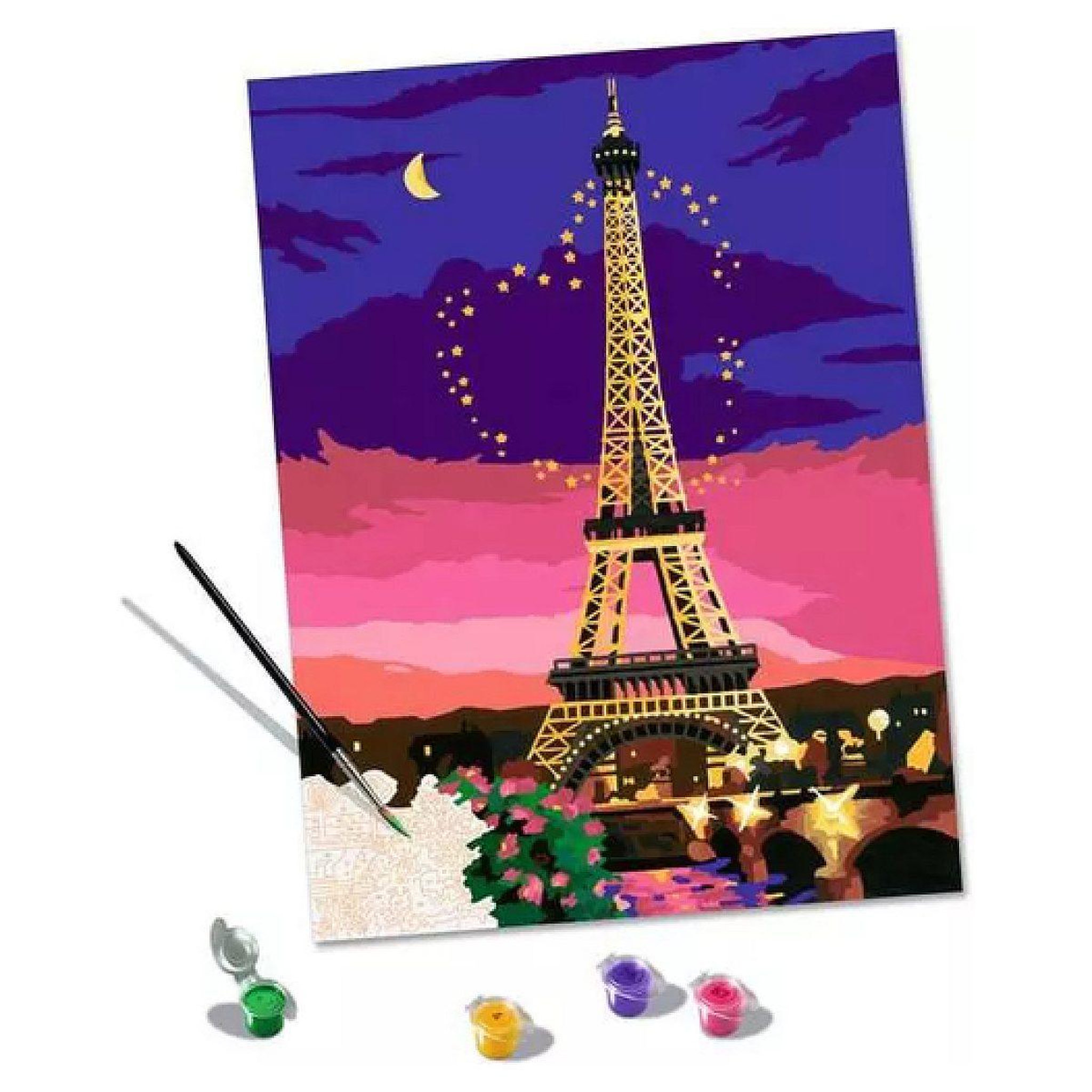 Voir la diapositive 3 : RAVENSBURGER Creart 30x40cm paris city of love - peinture numeros